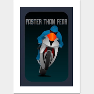 Faster than fear Posters and Art